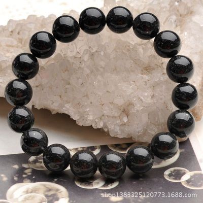 璀璨之选 10mm圆珠黑发晶手链的魅力与选购指南